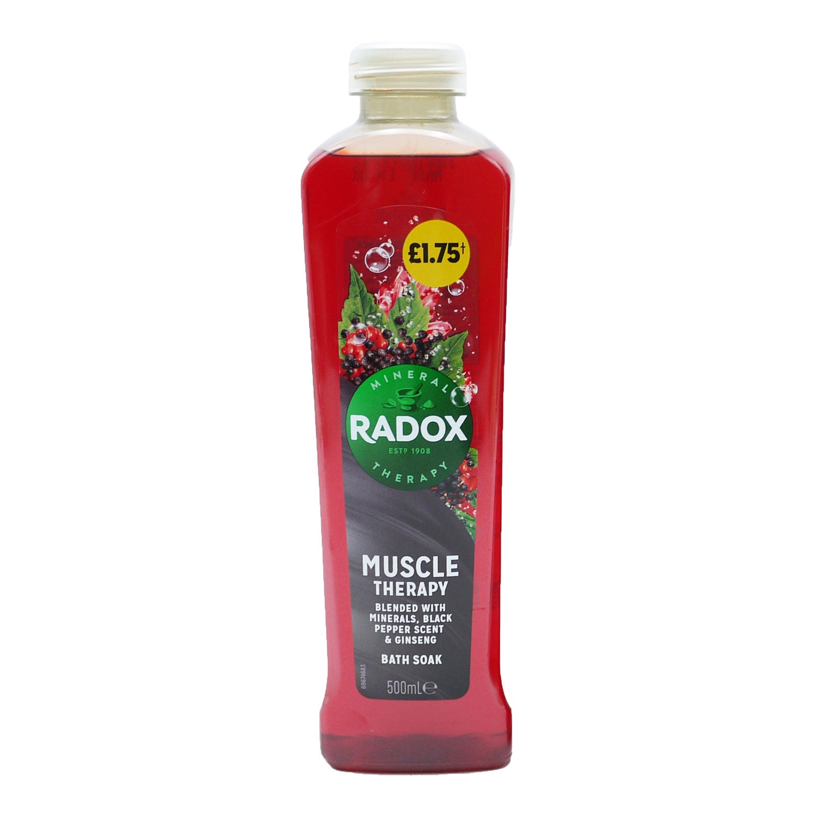 Buy Radox Muscle Therapy Bath Soak 500ml - Premium Quality Toiletries Online - Product Image Buy Radox Muscle Therapy Bath Soak 500ml - Premium Quality Toiletries Online - Product Image